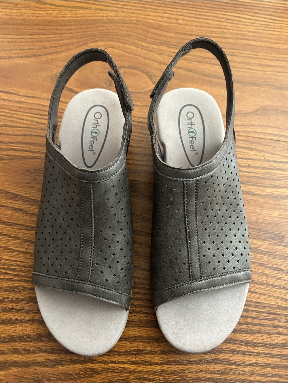 OrthoFeet Hazel Wedge Sandal #62021